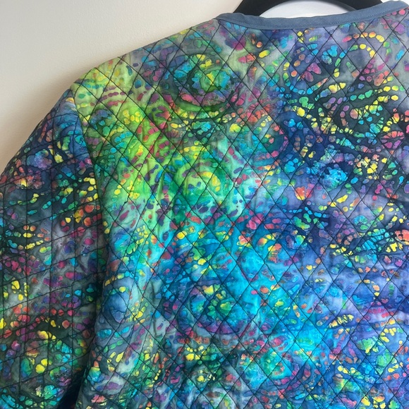 Colorful Quilted Jacket - Picture 3 of 5